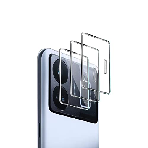 Yiunssy [3 Stück Kameraschutz für Realme GT 3 Kamera Schutzfolie,Anti-Kratzen Kamera Panzer Schutz Glas/Hüllenfreundlich/9H Kameraschutz Transparentes Schutzglas für Realme GT 3 von Yiunssy