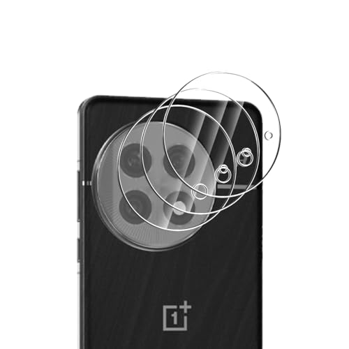 Yiunssy Kameraschutz für Oneplus 13 Kamera Schutzfolie 3 Stück, Anti-Kratzen Kamera Panzer Schutz Glas/Hüllenfreundlich/9H Kameraschutz Transparentes Schutzglas für Oneplus 13 von Yiunssy
