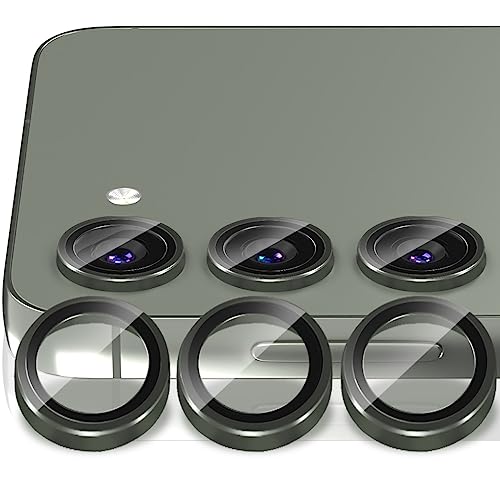 Yiunssy Kameraschutz für Samsung Galaxy S23/S23 Plus Kamera Panzer Schutz Glas, Individuell Metallring Kamera schutzfolie 9H Gehärtetem Glas Kugelsichere Anti-Kratzen Kameraschutz -Grün Yiunssy Kameraschutz für Samsung Galaxy S23/S23 Plus Kamera Panzer Schutz Glas, Individuell Metallring Kamera schutzfolie 9H Gehärtetem Glas Kugelsichere Anti-Kratzen Kameraschutz -Grün von Yiunssy