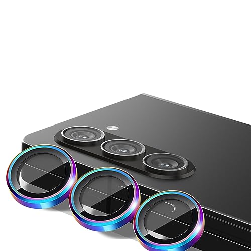 Yiunssy Kameraschutz für Samsung Galaxy Z Fold 5 Kamera Panzer Schutz Glas, Individuell Metallring Kamera schutzfolie 9H Gehärtetem Glas Kugelsichere Kameraschutz für Samsung Galaxy Z Fold 5 -Bunt Yiunssy Kameraschutz für Samsung Galaxy Z Fold 5 Kamera Panzer Schutz Glas, Individuell Metallring Kamera schutzfolie 9H Gehärtetem Glas Kugelsichere Kameraschutz für Samsung Galaxy Z Fold 5 -Bunt von Yiunssy
