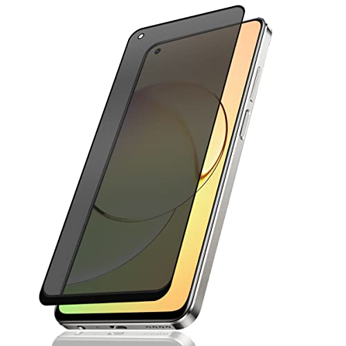 Yiunssy Sichtschutz Schutzfolie für Realme 10 4G für Panzer Schutz Glas,9H Härte Anti-Spähen Glas Folie/Privatsphäre Schutz/3D-Vollabdeckung/Privacy Panzerfolie für Realme 10 4G von Yiunssy