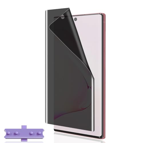Yiunssy Sichtschutz Schutzfolie für Samsung Galaxy Note 10 Schutzfolie,Ultra Dünn Flexibles TPU Anti-Spähen Folie/Privatsphäre Schutz/3D-Vollabdeckung/Privacy Panzerfolie für Samsung Galaxy Note 10 von Yiunssy