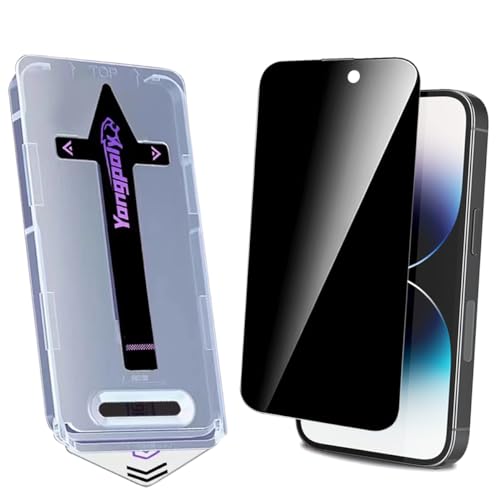 Yiunssy Sichtschutz Schutzfolie für iPhone 14 Pro Panzer Schutz Glas,Auto-Installation 9H Härte Anti-Spähen Glas Folie/3D-Vollabdeckung/Displayschutz Privacy Panzerfolie für iPhone 14 Pro Yiunssy Sichtschutz Schutzfolie für iPhone 14 Pro Panzer Schutz Glas,Auto-Installation 9H Härte Anti-Spähen Glas Folie/3D-Vollabdeckung/Displayschutz Privacy Panzerfolie für iPhone 14 Pro von Yiunssy
