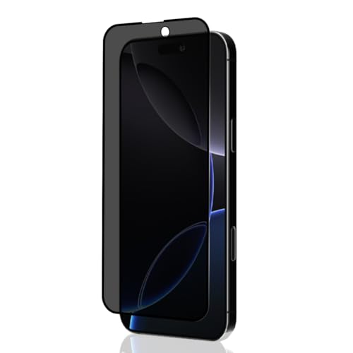 Yiunssy Sichtschutz Schutzfolie für iPhone 16 Pro Max Panzer Schutz Glas, 9H Härte Anti-Spähen Glas Folie, Privatsphäre Displayschutz, Privacy Panzerfolie Panzerglas für iPhone 16 Pro Max Yiunssy Sichtschutz Schutzfolie für iPhone 16 Pro Max Panzer Schutz Glas, 9H Härte Anti-Spähen Glas Folie, Privatsphäre Displayschutz, Privacy Panzerfolie Panzerglas für iPhone 16 Pro Max von Yiunssy