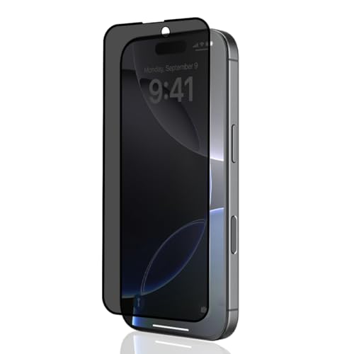 Yiunssy Sichtschutz Schutzfolie für iPhone 16 Pro Panzer Schutz Glas, 9H Härte Anti-Spähen Glas Folie, Privatsphäre Displayschutz, Privacy Panzerfolie Panzerglas für iPhone 16 Pro Yiunssy Sichtschutz Schutzfolie für iPhone 16 Pro Panzer Schutz Glas, 9H Härte Anti-Spähen Glas Folie, Privatsphäre Displayschutz, Privacy Panzerfolie Panzerglas für iPhone 16 Pro von Yiunssy