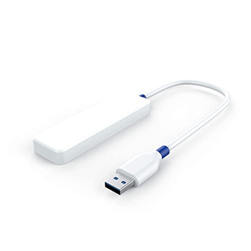 Usb Mehrfachstecker, Yizhet 4 Port USB 3.0 Hub USB Verteiler, SuperSpeed 5Gbps Datenhub, USB Erweiterung mit 30cm Kabel, Kompatibel mit MacBook Air/Pro/Mini, PS4, Laptops und PC, USB Flash Drives, HDD von Yizhet