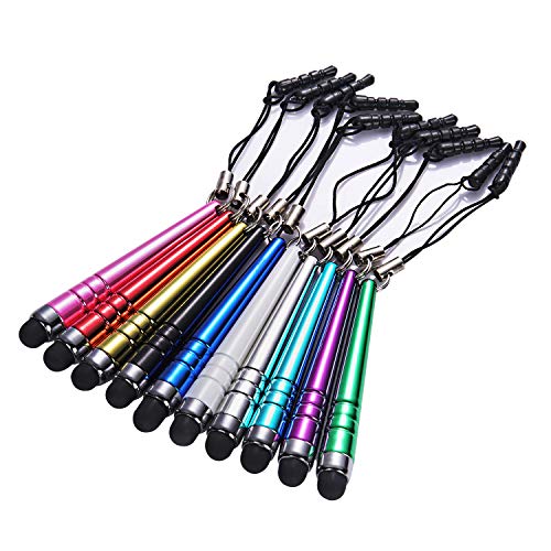 Yizhet 10x Mini Universal Stylus Stift Touch Pen Eingabestift Touchstift Kompatibel mit Alle Touchscreen Tablets Computer und Smartphones Auto-Navigationssysteme Yizhet 10x Mini Universal Stylus Stift Touch Pen Eingabestift Touchstift Kompatibel mit Alle Touchscreen Tablets Computer und Smartphones Auto-Navigationssysteme von Yizhet
