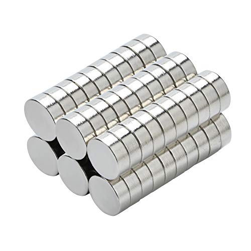 Yizhet 50 Stück Mini Magnete, Magnete Kühlschrank, Magnete Klein Gelten für Magnettafel, Whiteboard, Tafel, Pinnwand u.v.m. (8 x 3 mm) von Yizhet