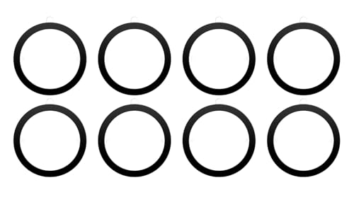 YjkjYii 8 Stück mit Aufkleber Universal Ring, ultradünne Metallringe für MagSafe Ring Magnet Kompatibel mit MagSafe Wireless Charger,Kompatibel mit iPhone iPad Samsung und mehr Smartphone -Schwarz YjkjYii 8 Stück mit Aufkleber Universal Ring, ultradünne Metallringe für MagSafe Ring Magnet Kompatibel mit MagSafe Wireless Charger,Kompatibel mit iPhone iPad Samsung und mehr Smartphone -Schwarz von YjkjYii
