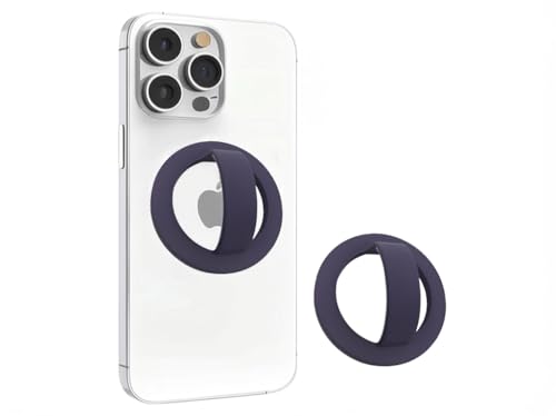 YjkjYii Handy Ring Halterung Magnet für MagSafe,Flexiblem Silikon Smartphone Fingerhalter Kompatibel mit iPhone iPad Samsung und mehr Smartphone-Dark Purple YjkjYii Handy Ring Halterung Magnet für MagSafe,Flexiblem Silikon Smartphone Fingerhalter Kompatibel mit iPhone iPad Samsung und mehr Smartphone-Dark Purple von YjkjYii
