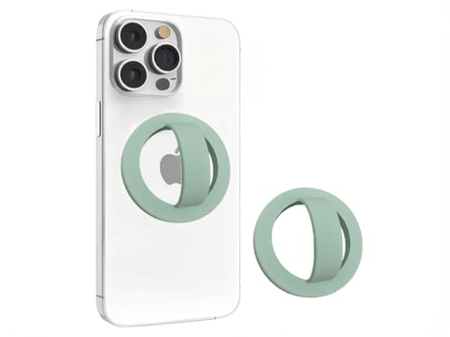 YjkjYii Handy Ring Halterung Magnet für MagSafe,Flexiblem Silikon Smartphone Fingerhalter Kompatibel mit iPhone iPad Samsung und mehr Smartphone-Pale Blue YjkjYii Handy Ring Halterung Magnet für MagSafe,Flexiblem Silikon Smartphone Fingerhalter Kompatibel mit iPhone iPad Samsung und mehr Smartphone-Pale Blue von YjkjYii