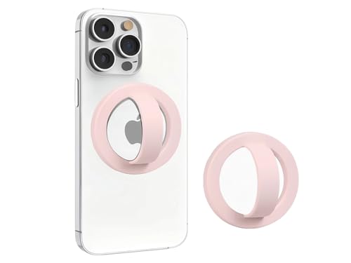 YjkjYii Handy Ring Halterung Magnet für MagSafe,Flexiblem Silikon Smartphone Fingerhalter Kompatibel mit iPhone iPad Samsung und mehr Smartphone-Pink YjkjYii Handy Ring Halterung Magnet für MagSafe,Flexiblem Silikon Smartphone Fingerhalter Kompatibel mit iPhone iPad Samsung und mehr Smartphone-Pink von YjkjYii