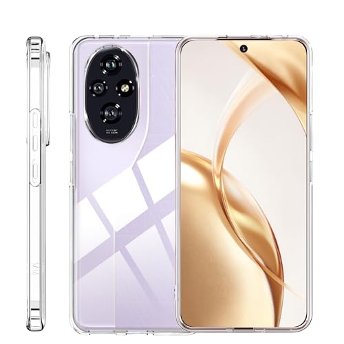 YjkjYii Hülle für Honor 200 5G Case,Hochwertiges Silikon Premium TPU Schutzhülle,Handyhülle mit Honor 200 5G - Transparent YjkjYii Hülle für Honor 200 5G Case,Hochwertiges Silikon Premium TPU Schutzhülle,Handyhülle mit Honor 200 5G - Transparent von YjkjYii