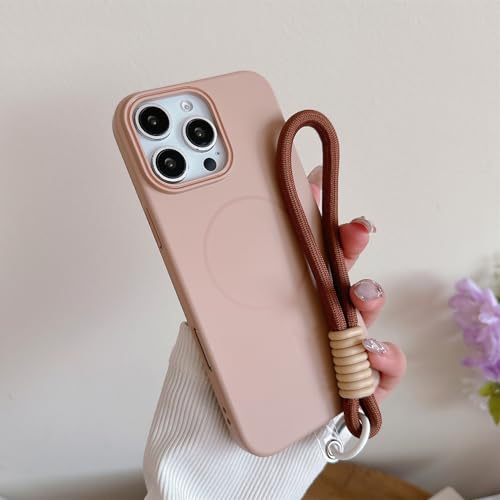 Ykerey Magnetisch Hülle für iPhone 14 Plus Handyhülle Silikon mit Handschlaufe Kompatibel mit MagSafe Stoßfeste Kameraschutz Kratzfes Schutzhülle für iPhone 14 Plus, Braun Ykerey Magnetisch Hülle für iPhone 14 Plus Handyhülle Silikon mit Handschlaufe Kompatibel mit MagSafe Stoßfeste Kameraschutz Kratzfes Schutzhülle für iPhone 14 Plus, Braun von Ykerey