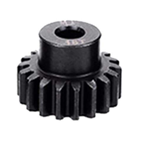 Yklhsocneg 1 Stück Stahl Metall Ritzel Motor Getriebe M1 5mm Schwarz für 1/10 Rc Auto 18T Yklhsocneg 1 Stück Stahl Metall Ritzel Motor Getriebe M1 5mm Schwarz für 1/10 Rc Auto 18T von Yklhsocneg
