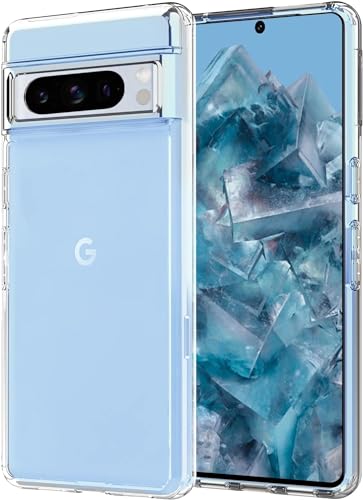 Ylife Google Pixel 8 pro Hülle, Ultra Dünn Slim Transparent Handyhülle Weich Silikon TPU Durchsichtige Schutzhülle, Extrem Kratzfest & rutschfest & Stoßfeste & Fallschutz Case Cover von Ylife