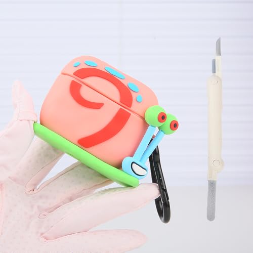 Yluirktfa AirPods 3 Schutzhülle mit Schlüsselanhänger und Reinigungsset, für Apple AirPods 3. Generation, Ladehülle, 3D-Cartoon, niedlich, weiches Silikon, AirPod-Schutz für Damen, Herren, Mädchen Yluirktfa AirPods 3 Schutzhülle mit Schlüsselanhänger und Reinigungsset, für Apple AirPods 3. Generation, Ladehülle, 3D-Cartoon, niedlich, weiches Silikon, AirPod-Schutz für Damen, Herren, Mädchen von Yluirktfa