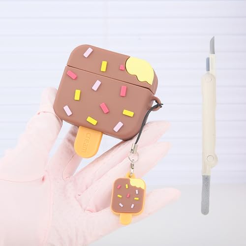 Yluirktfa AirPods 4 Schutzhülle mit Schlüsselanhänger und Reinigungsset, für Apple AirPods 4. Generation, Ladehülle, 3D-Cartoon, niedlich, weiches Silikon, AirPod-Schutz für Damen, Herren, Mädchen Yluirktfa AirPods 4 Schutzhülle mit Schlüsselanhänger und Reinigungsset, für Apple AirPods 4. Generation, Ladehülle, 3D-Cartoon, niedlich, weiches Silikon, AirPod-Schutz für Damen, Herren, Mädchen von Yluirktfa