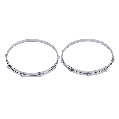 14in 10 Lochlegierung Drum Hoop -Set, universelle Anpassungsfähigkeit, dekoratives Aussehen, Installation, Schallqualitätsverbesserung, dauerhaft für Leistung und Reise 14in 10 Lochlegierung Drum Hoop -Set, universelle Anpassungsfähigkeit, dekoratives Aussehen, Installation, Schallqualitätsverbesserung, dauerhaft für Leistung und Reise von Ylwxzenith