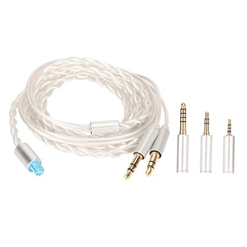 3.5mm Headphone Replacement Cable, 6N Single Gemstone Copper Upgrade Cord for Ananda, Sundara, HE400, Sound Quality, 3 in 1, Compatible with Multiple Devices 3.5mm Headphone Replacement Cable, 6N Single Gemstone Copper Upgrade Cord for Ananda, Sundara, HE400, Sound Quality, 3 in 1, Compatible with Multiple Devices von Ylwxzenith