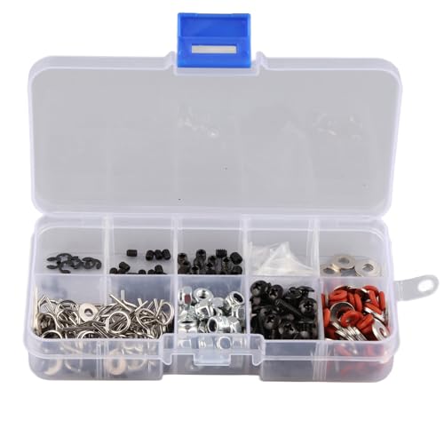 340pcs RC -Schraubenkit mit Muttern Waschmaschinen -Hardware -Befestigungselemente, geeignet für 1/10 RC -Auto, ausgezeichnetes Metallmaterial, wiederverwendbarer 340pcs RC -Schraubenkit mit Muttern Waschmaschinen -Hardware -Befestigungselemente, geeignet für 1/10 RC -Auto, ausgezeichnetes Metallmaterial, wiederverwendbarer von Ylwxzenith