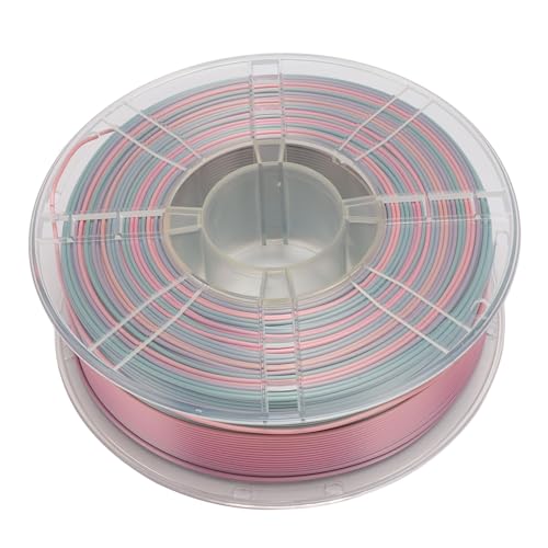 3D Silk PLA Filament 1.75mm, Multicolored Gradient, 2.2lbs, Compatible with Most 3D Printers, smoothness Printing, No Bubbles, Bright Colors, Material 3D Silk PLA Filament 1.75mm, Multicolored Gradient, 2.2lbs, Compatible with Most 3D Printers, smoothness Printing, No Bubbles, Bright Colors, Material von Ylwxzenith
