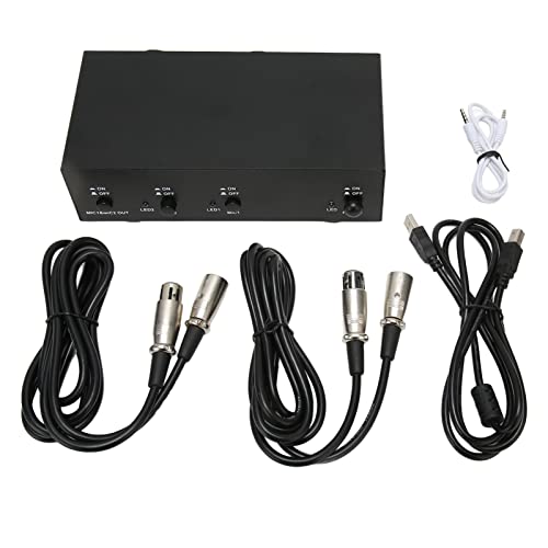 48V Supply with Shielding, Dual Microphone Support, Low Pass Filtering, Stable Filtering Current, Universal Compatibility, Iron, Includes 48V Supply with Shielding, Dual Microphone Support, Low Pass Filtering, Stable Filtering Current, Universal Compatibility, Iron, Includes von Ylwxzenith