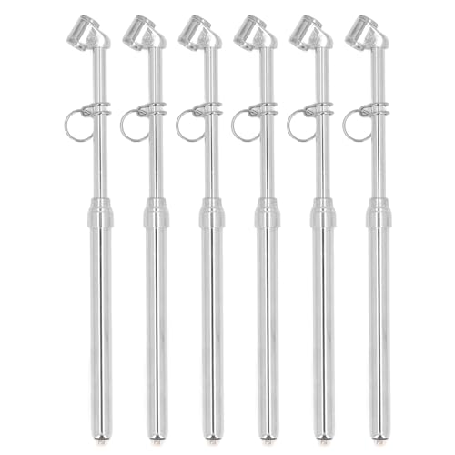 6PCS Accuracy Pencil Type Tire Pressure, Dual Head 10 160 PSI for SUV RV ATV, Save Fuel Extend Tire von Ylwxzenith