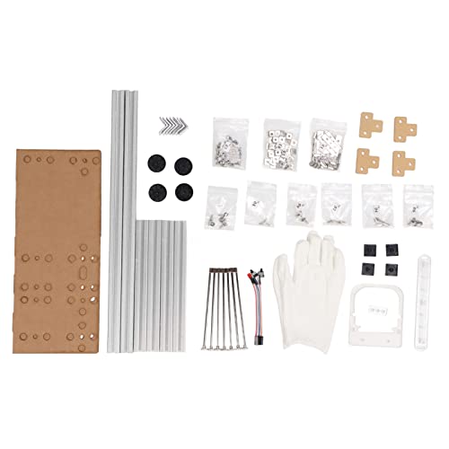 ATX Open Bracket DIY Bare Frame für Zuhause, unterstützt 4 PCI -Slots, Gute Wärmeabteilung, ausgelöste Aluminiumlegierung (Silver) von Ylwxzenith