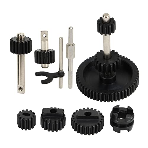 Blow -Box -Zahnrad für P06 RC -Auto, Festigkeitstahl, dauerhaft, Ersatzmetall -Zahnrad -Kit Blow -Box -Zahnrad für P06 RC -Auto, Festigkeitstahl, dauerhaft, Ersatzmetall -Zahnrad -Kit von Ylwxzenith