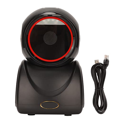 Desktop QR -Scanner -Genauigkeit Fast Decoding USB Scanner für Einkaufszentren Supermärkte mit CMOS Red LED Quelle (Black) von Ylwxzenith
