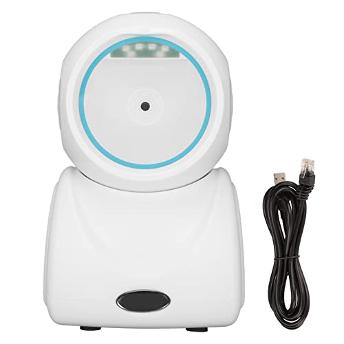 Desktop QR -Scanner -Genauigkeit Fast Decoding USB Scanner für Einkaufszentren Supermärkte mit CMOS Red LED Quelle (White) von Ylwxzenith