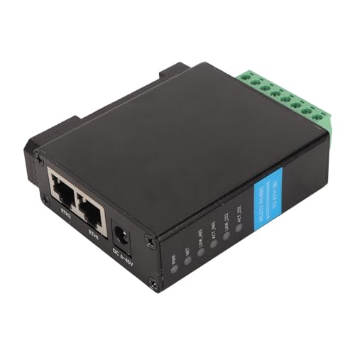 Dual Channel RS485/RS232 an RJ45 Ethernet Serial Server, 1200 115200bit/s, Aluminiumlegierung, TCP/UDP -Modi, Webbrowserkonfiguration für industrielle Netzwerklösungen Dual Channel RS485/RS232 an RJ45 Ethernet Serial Server, 1200 115200bit/s, Aluminiumlegierung, TCP/UDP -Modi, Webbrowserkonfiguration für industrielle Netzwerklösungen von Ylwxzenith