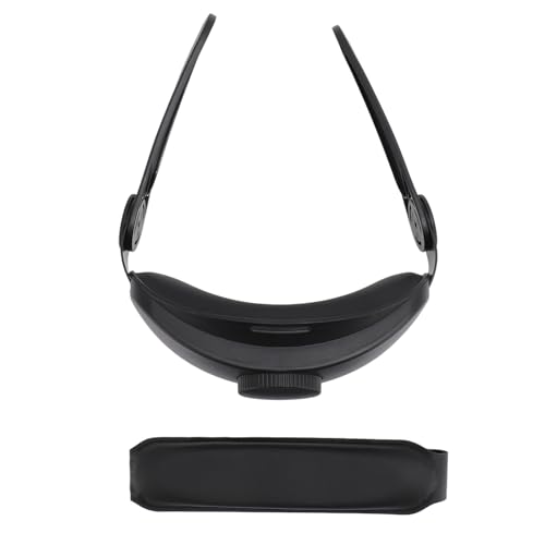 Leichter Ersatzgurt für VR-Headset für verbesserte Gaming-Immersion. PU-Lederpolster für Komfort und Atmungsaktivität. (Black) von Ylwxzenith