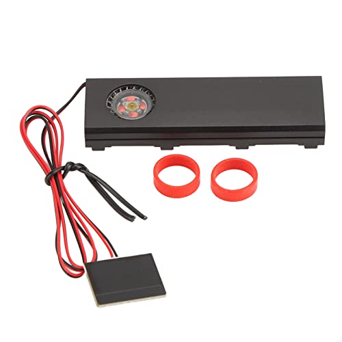 M.2 NGFF NVME SSD Heatkolben mit vierfacher Hitzeabteilung, 7000 5 -V -Lüfter, Portversorgung, effiziente Kühlung für stabiles Spielerlebnis (Black) von Ylwxzenith