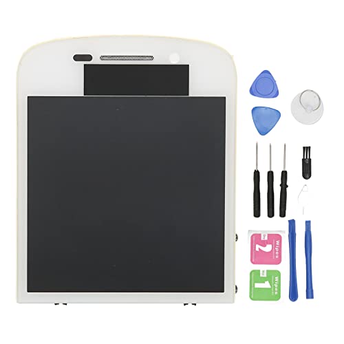 Q10 Screen Replacement LCD Display Touch Screen Digitizer Assembly, Fit, Ideal for Fixing Broken Screens (White) von Ylwxzenith