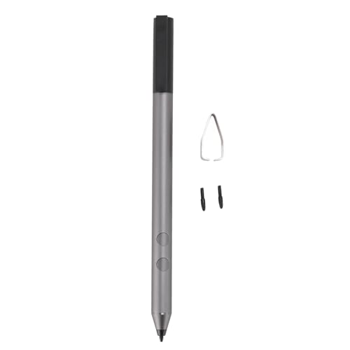 Tablet Pen Sensitivity 4096 Levels Customizable Buttons for Spectre Pavilion X360 Series with Replacement Nibs Aluminum Alloy Material (Dark Gray) von Ylwxzenith