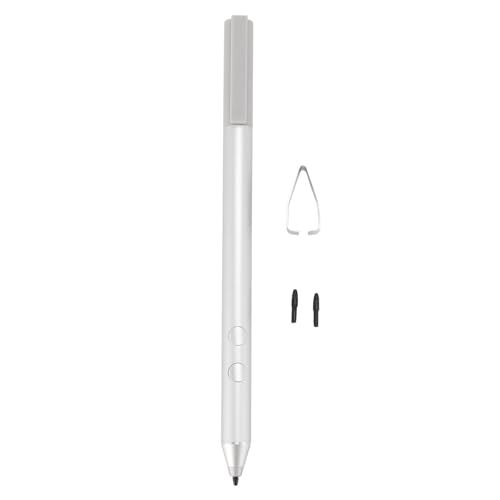 Tablet Pen Sensitivity 4096 Levels Customizable Buttons for Spectre Pavilion X360 Series with Replacement Nibs Aluminum Alloy Material (Silver) von Ylwxzenith
