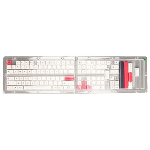Ylwxzenith 126 Taste PBT -Schlüsselkaps -Set, weißes Thema, XDA -Höhe, Thermal -Sublimation -DIY -Schlüsselkaps für die meisten mechanischen Tastaturen, englisches Layout Ylwxzenith 126 Taste PBT -Schlüsselkaps -Set, weißes Thema, XDA -Höhe, Thermal -Sublimation -DIY -Schlüsselkaps für die meisten mechanischen Tastaturen, englisches Layout von Ylwxzenith