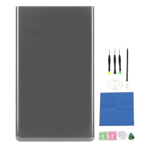 Ylwxzenith 6 Phone Rear Cover Glass Door Replacement, Fit Back Door with Repair Tools Kit, Ideal for Fixing Broken or Scratched Back Covers (Black) von Ylwxzenith