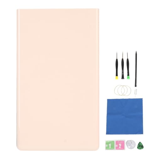 Ylwxzenith 6 Phone Rear Cover Glass Door Replacement, Fit Back Door with Repair Tools Kit, Ideal for Fixing Broken or Scratched Back Covers (Roseate) von Ylwxzenith