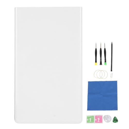 Ylwxzenith 6 Phone Rear Cover Glass Door Replacement, Fit Back Door with Repair Tools Kit, Ideal for Fixing Broken or Scratched Back Covers (White) von Ylwxzenith