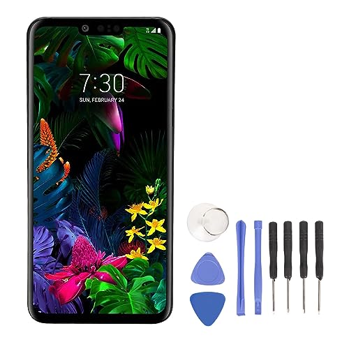Ylwxzenith 6.1 Inch Multi Touch Screen Replacement for G8, 3120x1440 Resolution, 563ppi, Color Saturation, with Repair Tool Kit, Compatible with LMG820 G820QM (Black) von Ylwxzenith