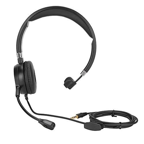 Ylwxzenith H2000 3.5 Telephone Headset with Microphone and Audio Control, Lightweight Durably, Definition Sound Quality, 3.5mm Earphone for Call Centers Offices Skype Chats Ylwxzenith H2000 3.5 Telephone Headset with Microphone and Audio Control, Lightweight Durably, Definition Sound Quality, 3.5mm Earphone for Call Centers Offices Skype Chats von Ylwxzenith