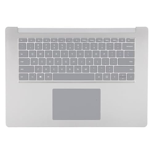 Ylwxzenith Laptop 3/4/5 1873 15 Zoll Palmestastaturersatz, Touchpad, Standard -QWERTY -Layout, integrierte Integration, OEM -Qualität für den täglichen und Bürogebrauch (Silver) von Ylwxzenith