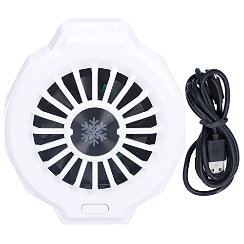 Ylwxzenith Mobile Phone with Semiconductor Refrigeration, Cooling Fan for Smartphones, Portable and Lightweight, Compatible with 62 87mm Screen Phones, Reduces Ylwxzenith Mobile Phone with Semiconductor Refrigeration, Cooling Fan for Smartphones, Portable and Lightweight, Compatible with 62 87mm Screen Phones, Reduces von Ylwxzenith