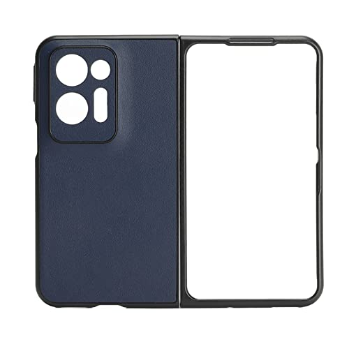 Ylwxzenith Protective Shockproof Drop Genuine Leather for Find N2, Slim and Lightweight, Installation, Fit, Scratch, Touch (Blue) von Ylwxzenith