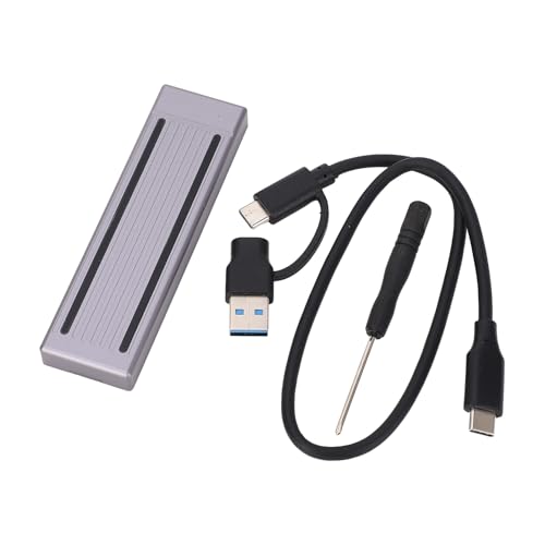 Ylwxzenith Typ -C -SSD -Gehäuse 10Gbit/s USB3.1 Gen2 für M.2 NGFF 2230/2242/2260/2280 SSDs mit RGB Lighting Wärme -Dissipation Aluminium -Leichtmetall -Gehäuse -Stecker für PC -Laptop Ylwxzenith Typ -C -SSD -Gehäuse 10Gbit/s USB3.1 Gen2 für M.2 NGFF 2230/2242/2260/2280 SSDs mit RGB Lighting Wärme -Dissipation Aluminium -Leichtmetall -Gehäuse -Stecker für PC -Laptop von Ylwxzenith
