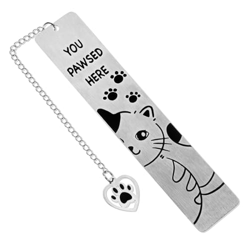 Lesezeichen Katze,Ymapinc Edelstahl Lesezeichen Metall Geschenk Katzenliebhaber Niedliche Lesezeichen Katze Geschenk Buchzubehör für Buchliebhaber Leser Studenten Lehrer Lesezeichen Katze,Ymapinc Edelstahl Lesezeichen Metall Geschenk Katzenliebhaber Niedliche Lesezeichen Katze Geschenk Buchzubehör für Buchliebhaber Leser Studenten Lehrer von Ymapinc