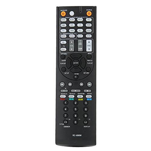 Fernbedienung TV RC-898M AV Fernbedienung Ersetzen für ONKYO TX-NR646 TX-NR747 TX-NR545 von YOUTHINK